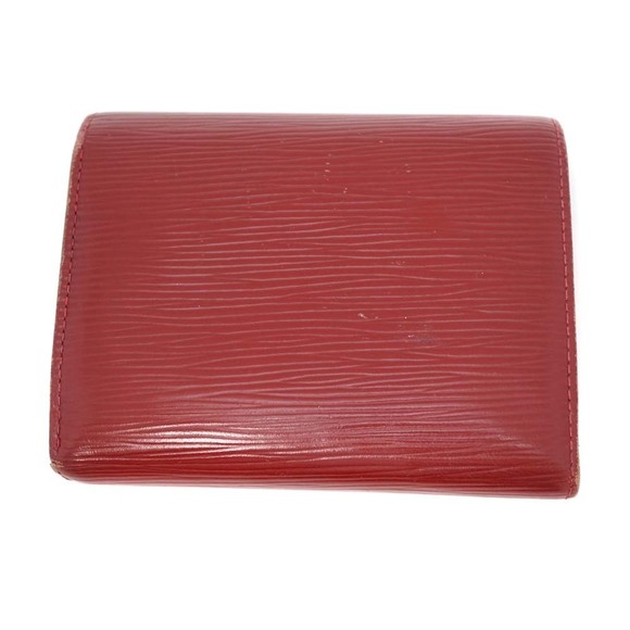 Louis Vuitton Red Tri Wallet Portefeuille Joy Epi Leather - Picture 1 of 15